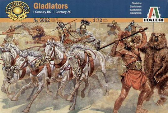 Italeri Μινιατούρες Μοντελισμού Gladiators σε Κλίμακα 1:72