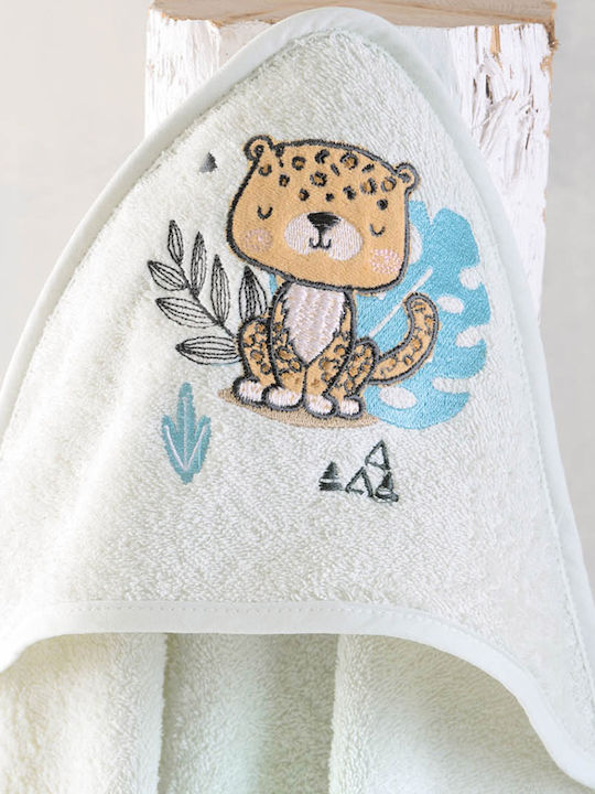 Rythmos Baby-Badetuch mit Kapuze 75x75cm