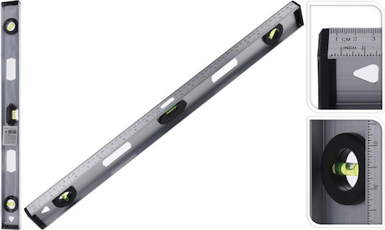 FX Tools Αλφάδι Αλουμινίου 60εκ. με 3 Μάτια