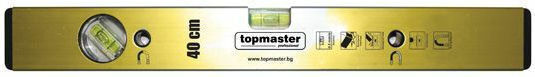 Topmaster 100cm Nivel de spirit Din aluminiu Magnetic 100buc