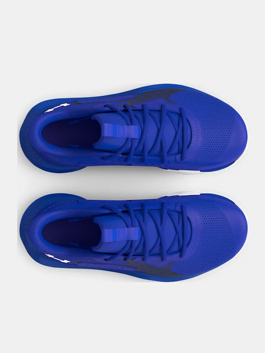 Gs Jet '23 Kids Sports Shoes Basketball with Laces Blue