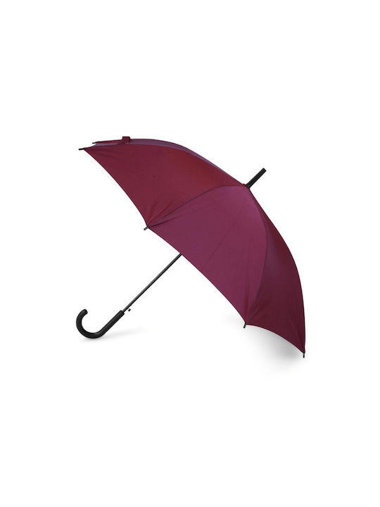 Tradesor 70cm Автоматична Чадър за Дъжд Компактен Червена