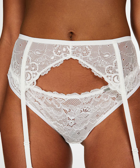 Hunkemöller Ζαρτιέρες Λευκές
