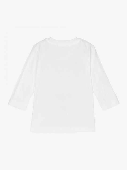 Diesel Kids Blouse Long Sleeve White