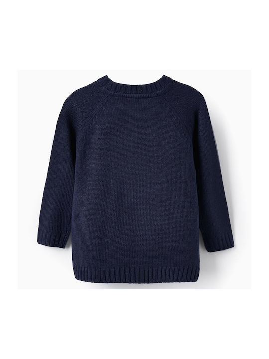 Zippy Kids Sweater Long Sleeve Navy Blue