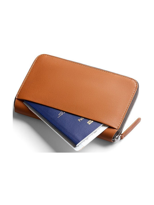 Wtfb Men's Wallet Travel Brown