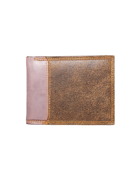 Harvey Miller Men's Leather Wallet Brown