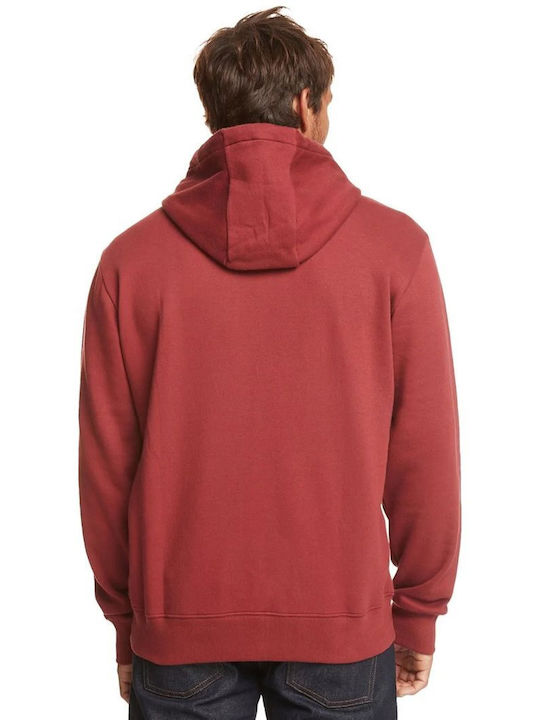 Quiksilver Circle Trim Sweatshirt mit Kapuze Rot