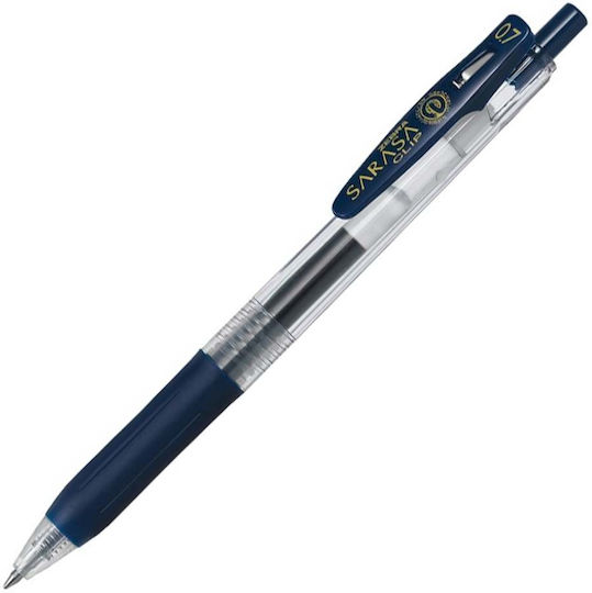 Zebra Pen Gel 0.7mm Blue with Blue Ink