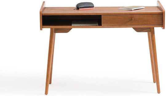 Secretar De Birou Vintage Din Lemn Maro 113.6x54x80.5cm