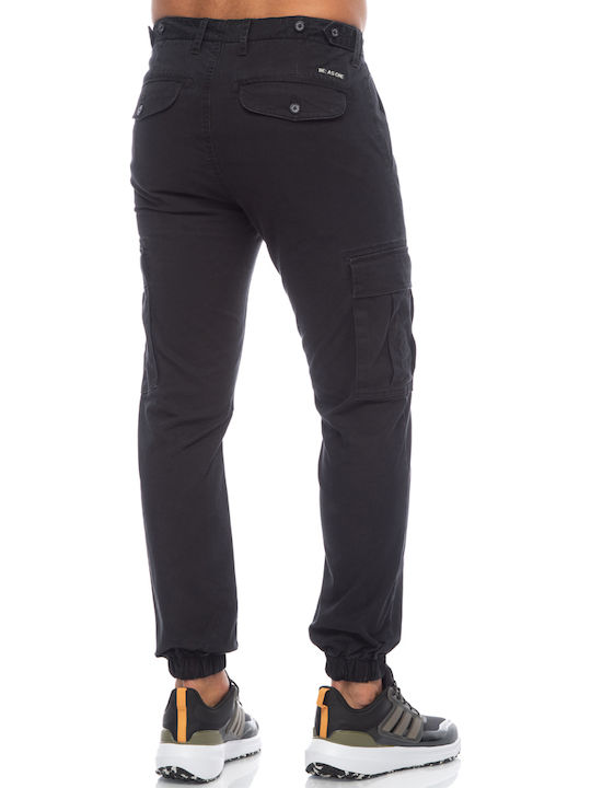 Hose Cargo Elastisch Schwarz