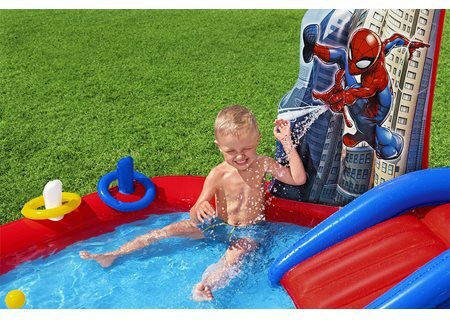 Bestway Inflatable Spiderman with Slide for Age 2+