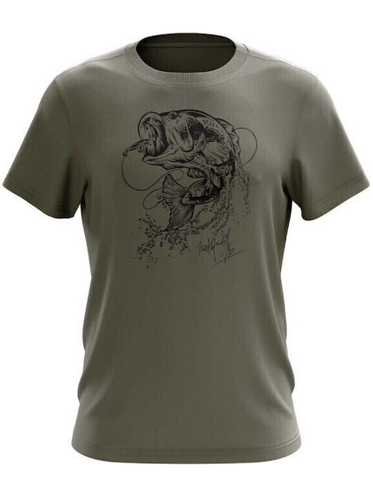 T-shirt Καφέ