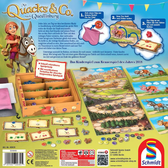 Επιτραπέζιο Παιχνίδι Mit Quacks & Co για 2-4 Παίκτες 6+ Ετών (EN) Schmidt Spiele