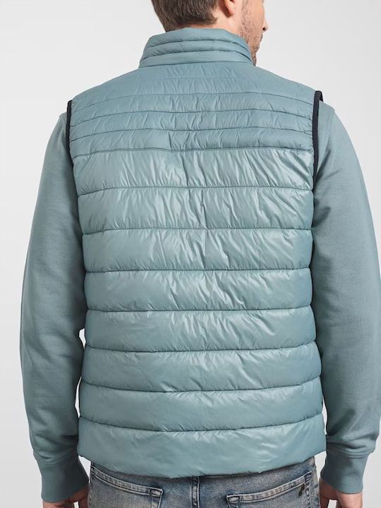 Hugo Boss Odeno Ärmellos Herren Winter Jacke Puffer Wasserdicht Ανοιχτό Πράσινο