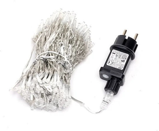 400 Lichterketten LED 20m. x 40cm Mehrfarbige Typ Vorhang 1Stück