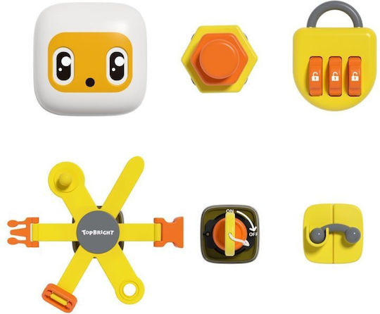 Top Bright Cub de Activități Cub de Activități din Lemn pentru 24++ Luni
