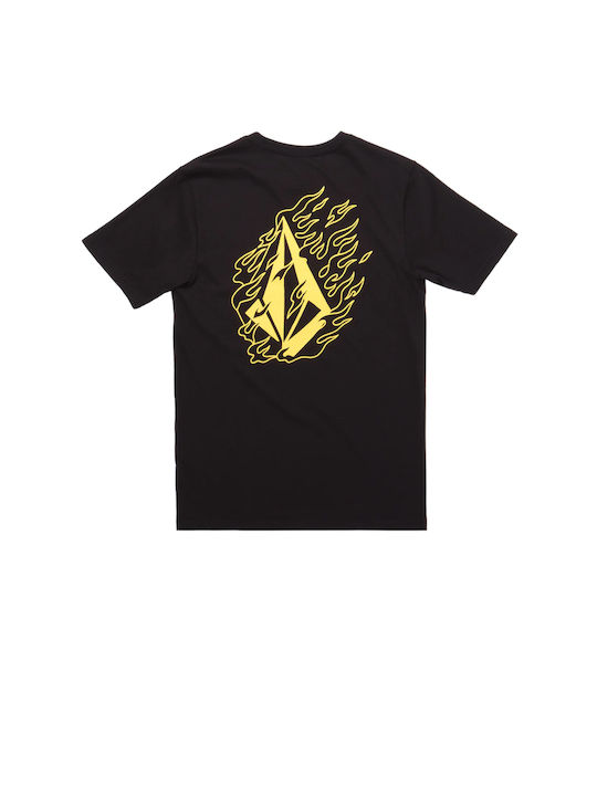 Volcom Παιδικό T-shirt Μαύρο