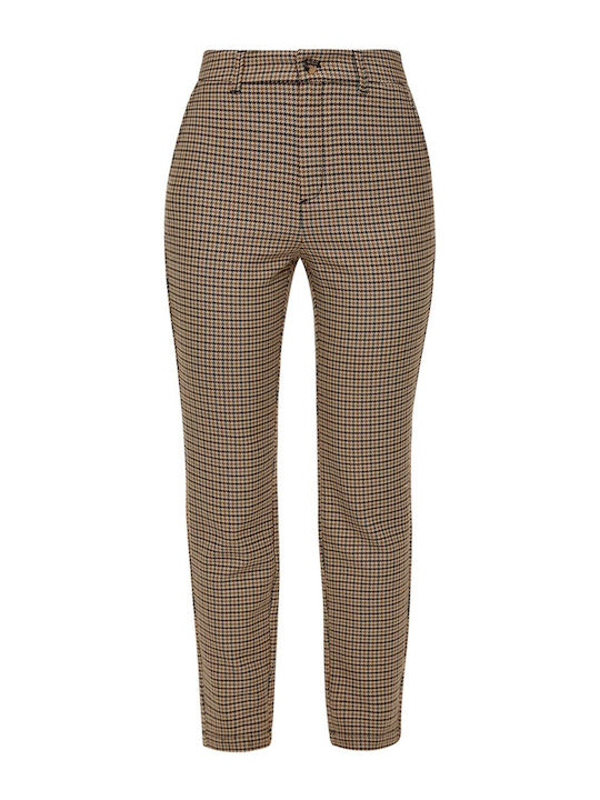 Red Label Damen Stoff Hose Beige.