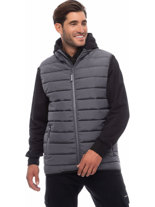 Ärmellos Jacke Puffer Charcoal