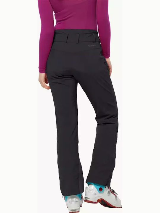 Jack Wolfskin Women's Fabric Trousers Black