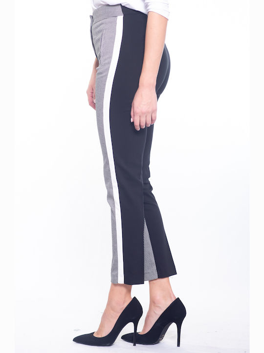 Dama Tesatura Pantaloni Alb