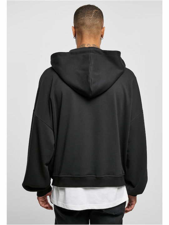 90's Zip Hoody Ζακέτα με Κουκούλα Black