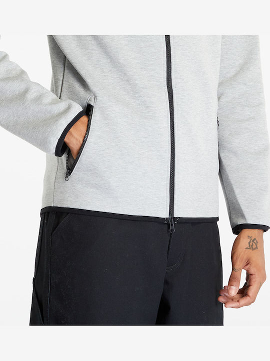 Geacă Sportswear Tech Fleece Dri-Fit Cu Glugă Gri Închis Heather