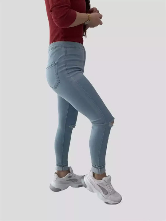 Women's Jean Trousers with Rips