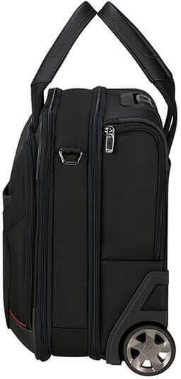 Samsonite ProDlx 6 Σακ Βουαγιάζ Πλάτης 26.5lt Μαύρο με Ρόδες Υφασμάτινο Μ46xΠ20xΥ36εκ.