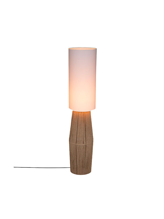 A-s Lampa de podea Î130xL200cm. cu Soclu pentru Bec E27 Alb