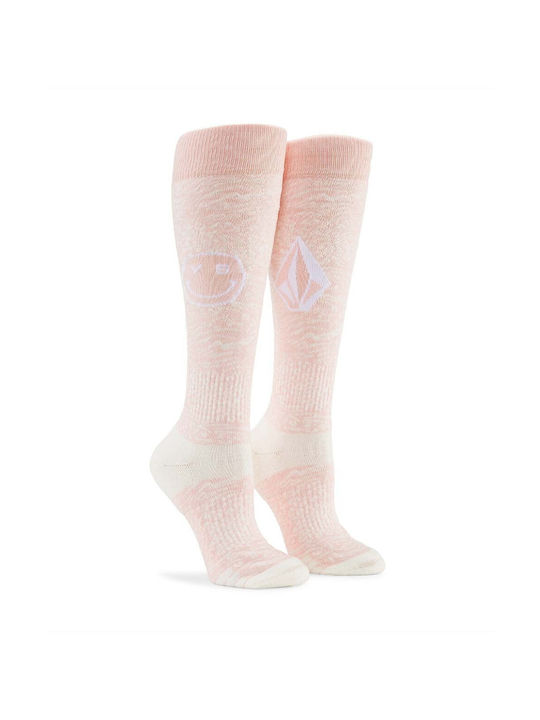 Volcom Ttt Ski- & Snowboardsocken Rosa 1 Paar