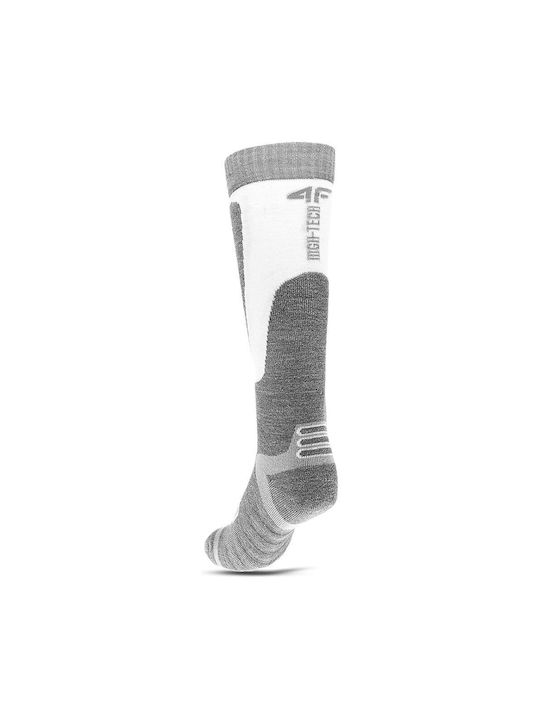 4F Ski- & Snowboardsocken Gray 1 Paar