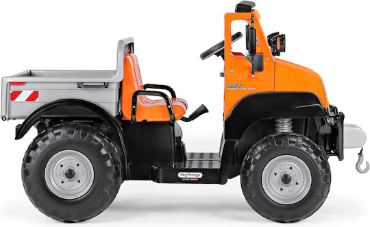 Taurus Doppelsitzer Lastwagen 12 Volt Orangen Für 3+ Jahre