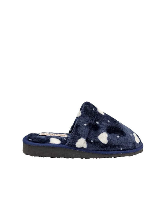 Kolovos Women's Slippers Blue