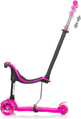 Chipolino Kids Scooter with Seat Pink