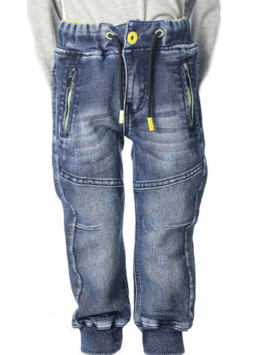 Joyce Kids Denim Trousers Blue