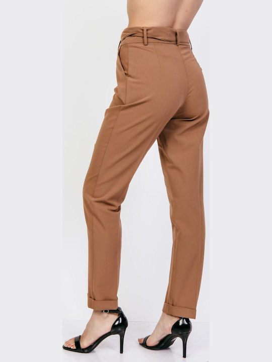 Dama Tesatura Pantaloni Bej