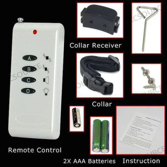 PetTrainer Zgardă Electrică de Antrenament pentru Câini cu Rază de Acțiune 140m