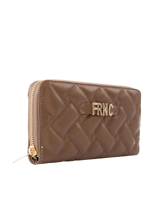 Large Women's Wallet Classic Brown