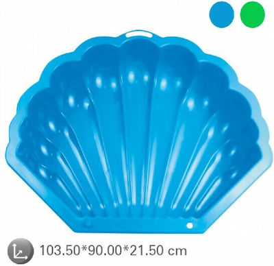 Mochtoys Sandkasten Shell Blau