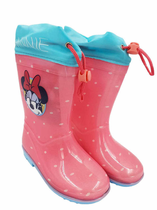Cizme de cauciuc pentru copii Fuchsia