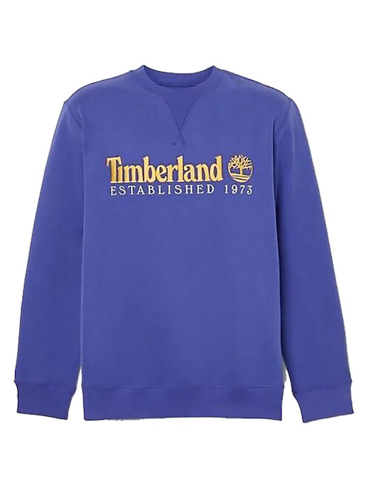 Timberland Logo Men's Sweatshirt Blue