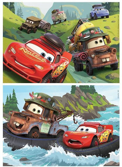 Ξύλινο Παιδικό Puzzle Σφηνώματα Cars 50pcs Educa
