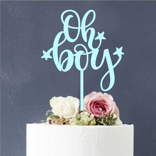 Oh Boy Cake Decoration