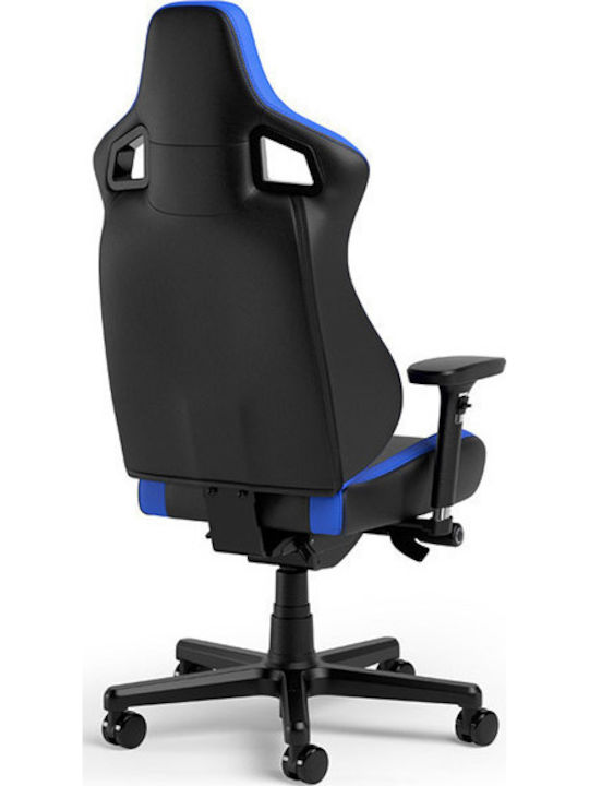 Noblechairs Epic Compact Καρέκλα Gaming Δερματίνης με Ρυθμιζόμενα Μπράτσα Black Carbon Blue