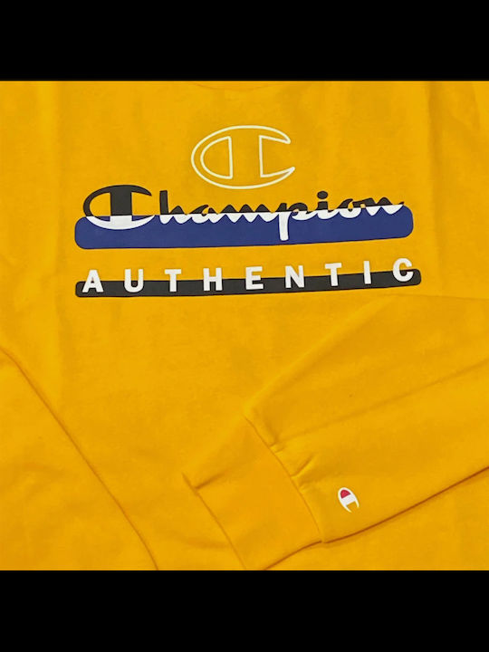 Champion Kinder Sweatshirt Κίτρινο