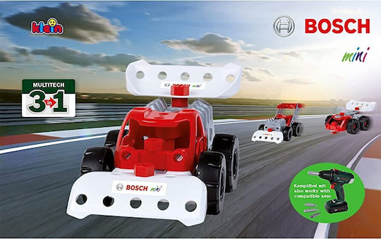 Klein Παιχνίδι Κατασκευών Πλαστικό Multi Tech 3 In 1 Racing Team για Παιδιά 3+ Ετών