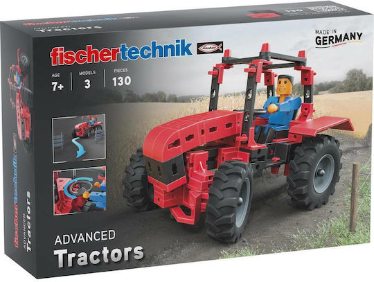 Fischer Technik Παιχνίδι Κατασκευών Πλαστικό Advanced Tractors για Παιδιά 7+ Ετών