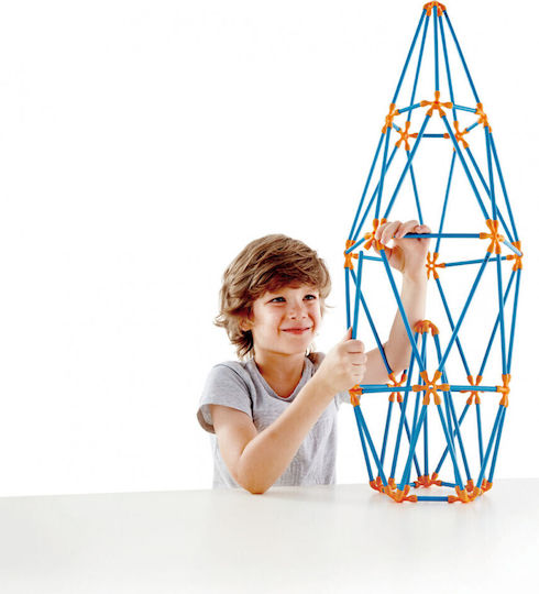 Hape Jucărie de Construcție din Lemn Bamboo Flexistix pentru Copii 4+ ani+ Ani